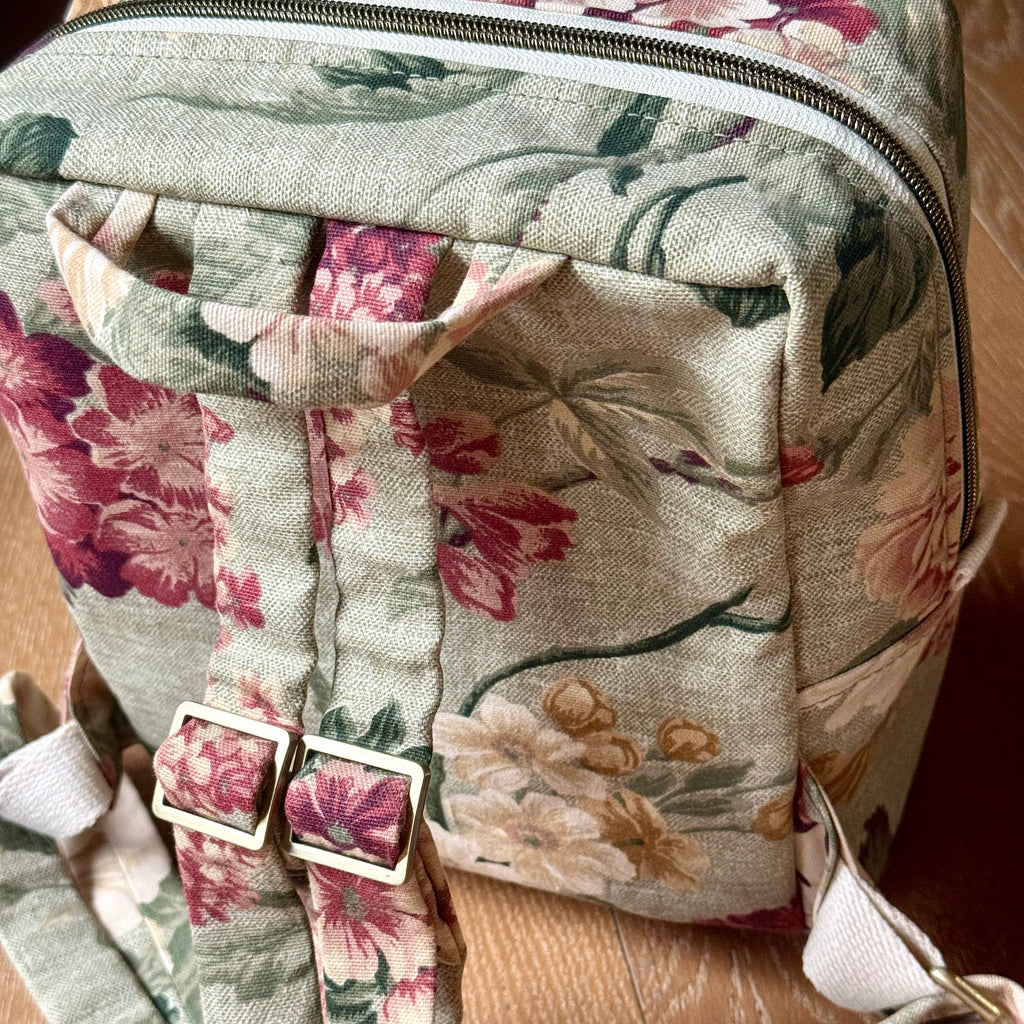 floral mini backpack