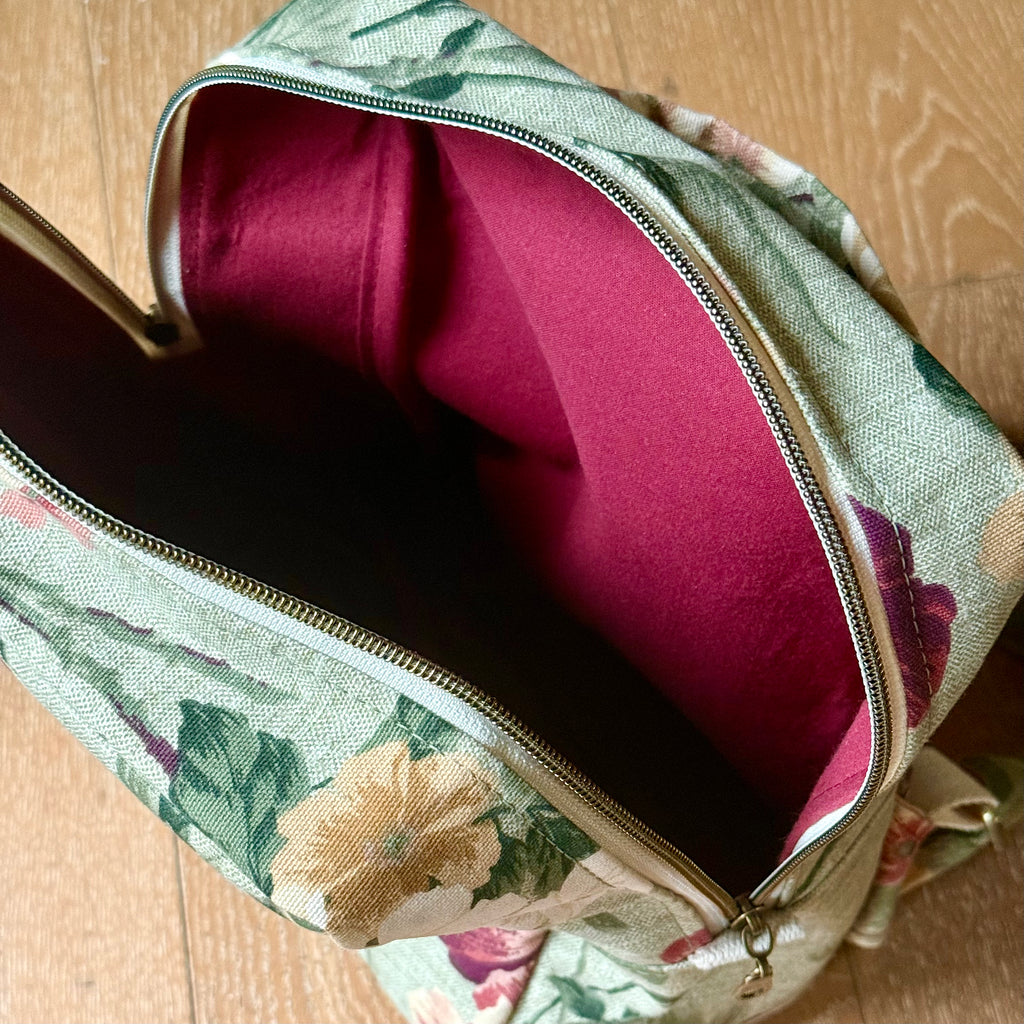 floral mini backpack