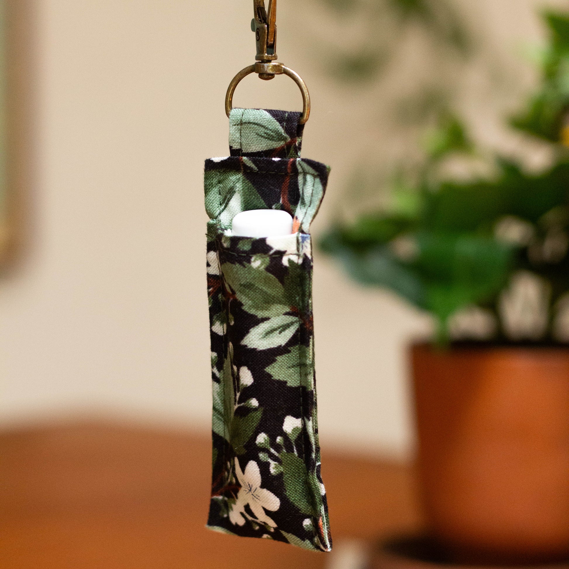 chapstick keychain