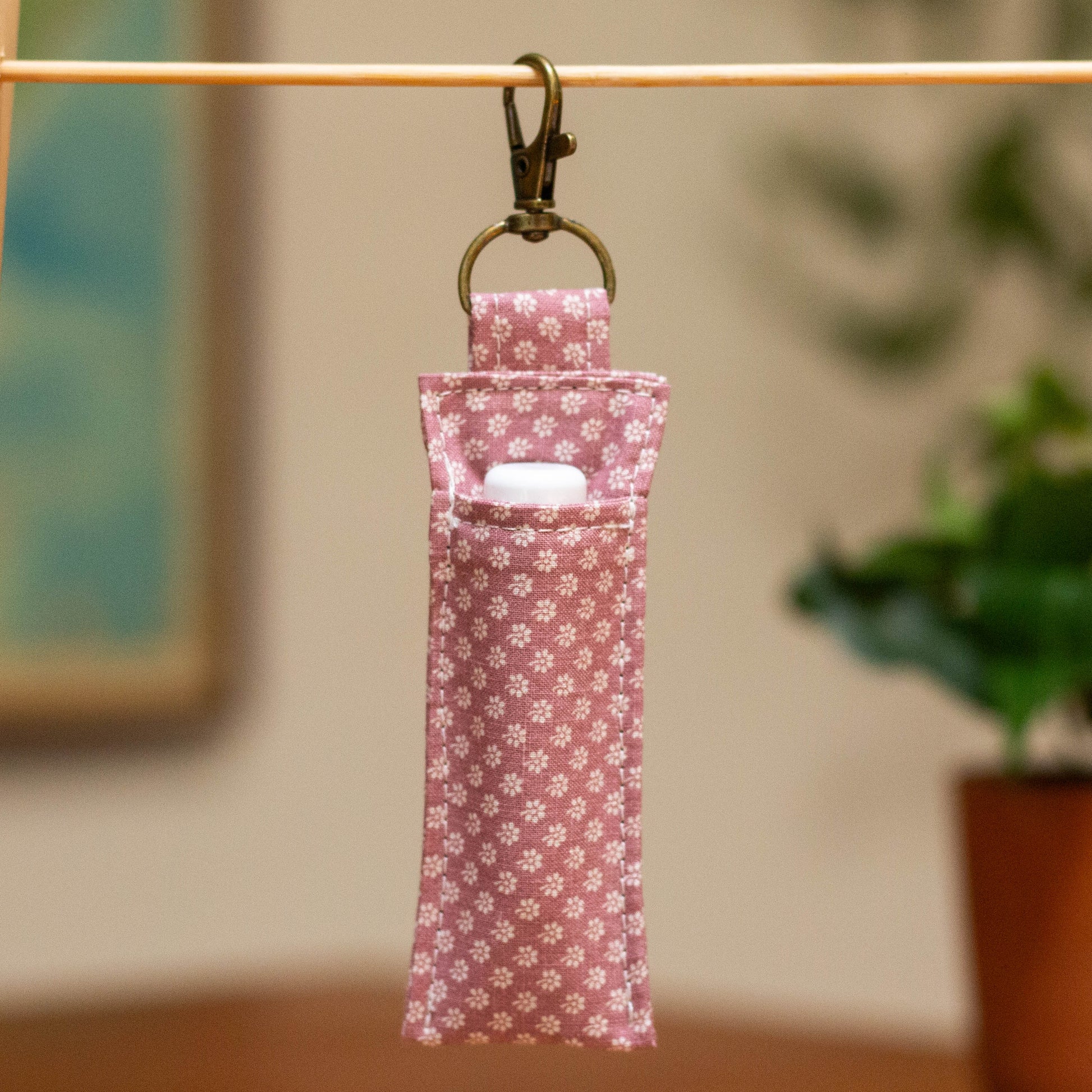 chapstick keychain