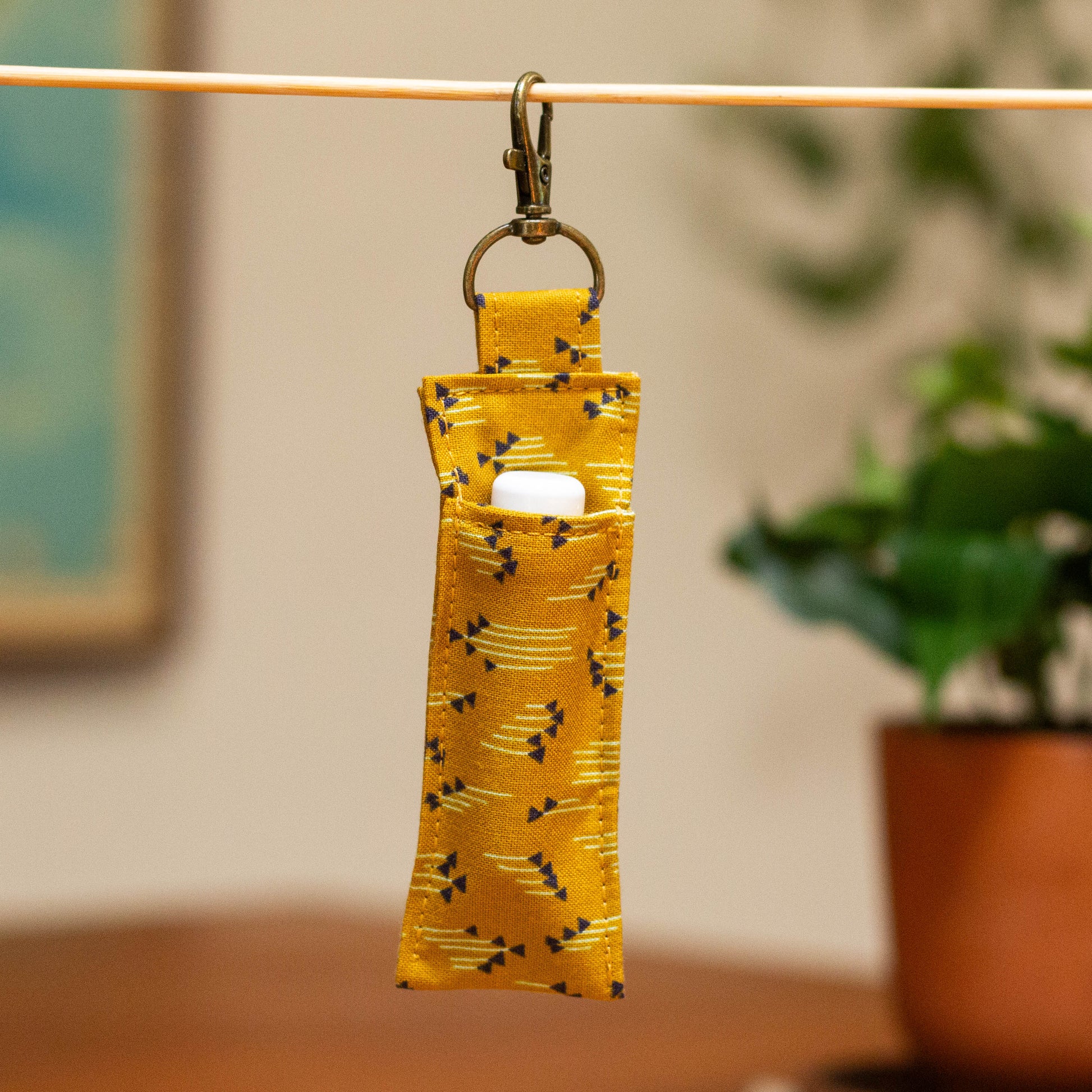 chapstick keychain